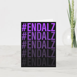 #endalz minne alzheimers medvetenhet stöd kort