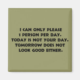 Endast 1 person 2 Magnet