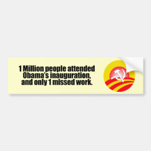 Endast 1 person felande arbete bildekal
