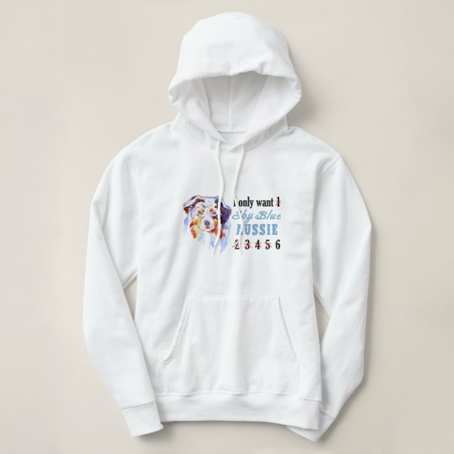 Endast 1 skjorta för himmelblåttAussie T-shirt (Design framsida)