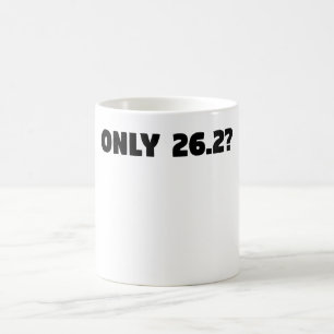 Endast 26,2 Miles Ultra maraton Kaffemugg