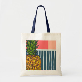 Endast ananas vibrerande tygkasse