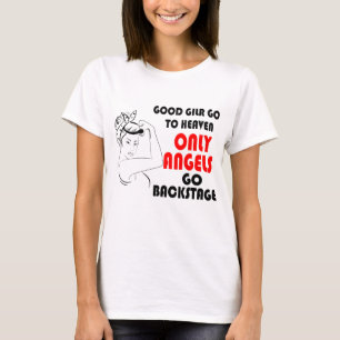 Endast Änglar Go Backstage Embroized Houz of T Shirt