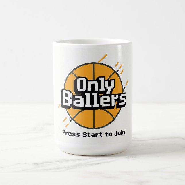 Endast Ballers: Tryck Start för att Gå Med Kaffe M Kaffemugg (Center)