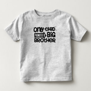 Endast barn befordrade storebror t shirt