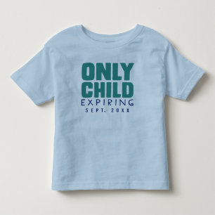 ENDAST BARN FÖRfaller [DATUM HÄR] T-shirt