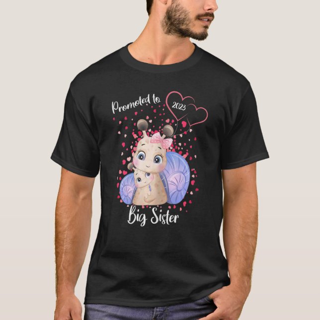 Endast barn som befordras till storebror 2023 t shirt (Framsida)