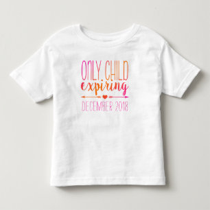 Endast barn som förfaller - rosa och orange Ombre Tee Shirt