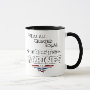 Endast bästa marinsoldater mugg