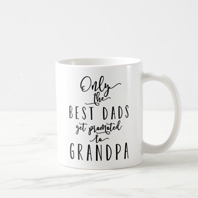 Endast bästa Pappor befordras Kaffemugg (Höger)