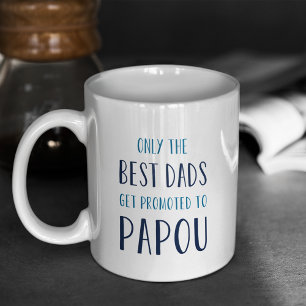 Endast bästa Papporna befordras till Papou Kaffemugg