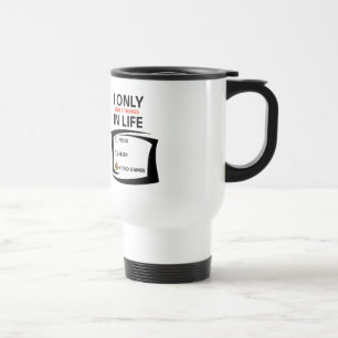 Endast behovsresor/pendlare Mugg