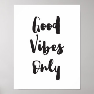 Endast bra bilder, Motiv, inspirerande utskrift Poster