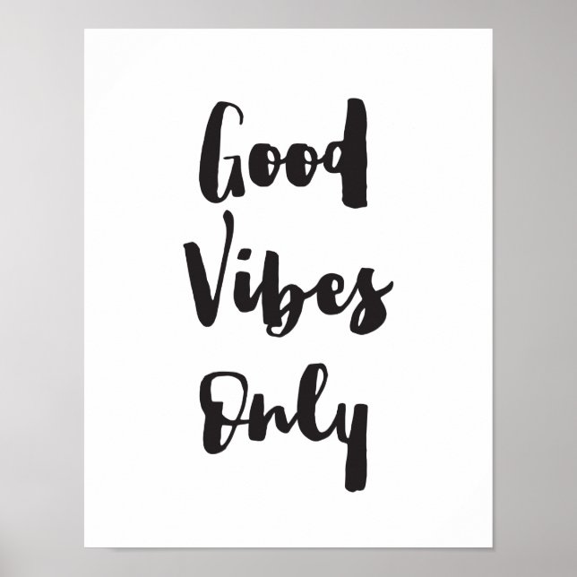 Endast bra bilder, Motiv, inspirerande utskrift Poster (Framsidan)