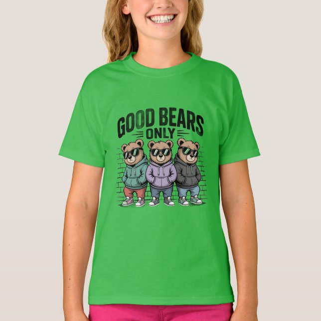 Endast Bra Björnar T Shirt (Framsida)