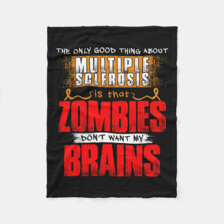 Endast Bra Sak Om Många Sclerosis Zombies 1 Fleecefilt