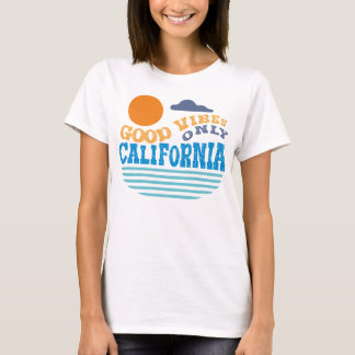 Endast Bra Vibbar Kalifornien Retro T-Shirt