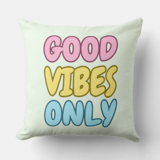 Endast bra vibbar kastkudde  kudde