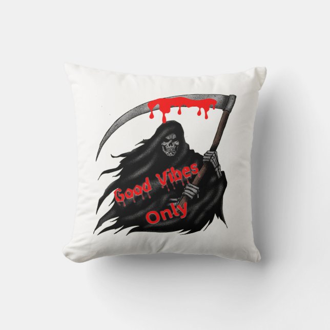 Endast bra vibes kudde (Framsida)