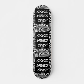 Endast bra vibrationer 良い雰囲気だけ Solo buenas vibras Mini Skateboard Bräda 18,5 Cm