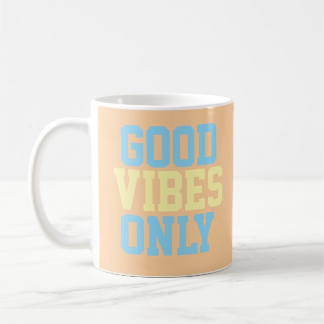 Endast Bra Vibrationer Kaffemug  Kaffemugg (Vänster)
