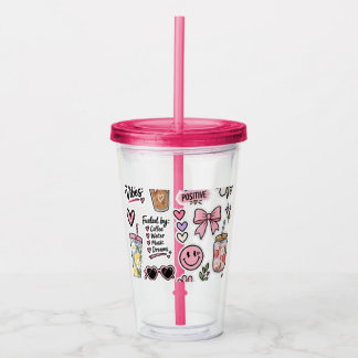 Endast Bra Vibrationer Rosa Tumbler Take Away Mugg