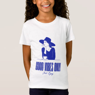 Endast bra vibrationer t shirt