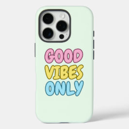 Endast bra vibrationer Tuff iPhone-fodral