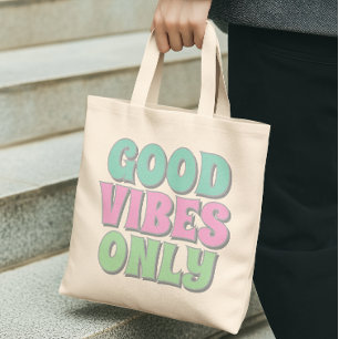 Endast Bra Vibrationer Tygkasse