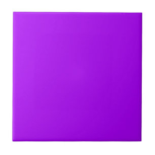 Endast Bright Lila Fuchsia Neon Lila Färg Kakelplatta
