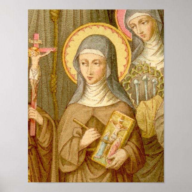 Endast Catherine of Bologna (SAU 027) 11"x14" Poster (Framsidan)