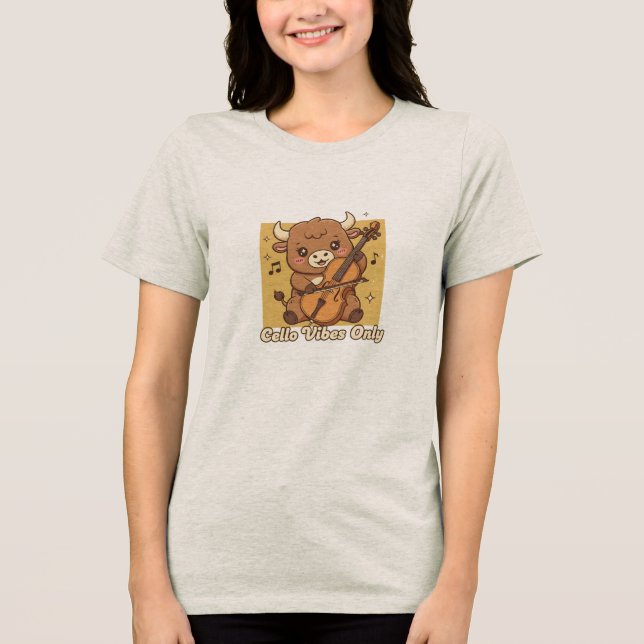 Endast cellovibbar t shirt (Framsida)