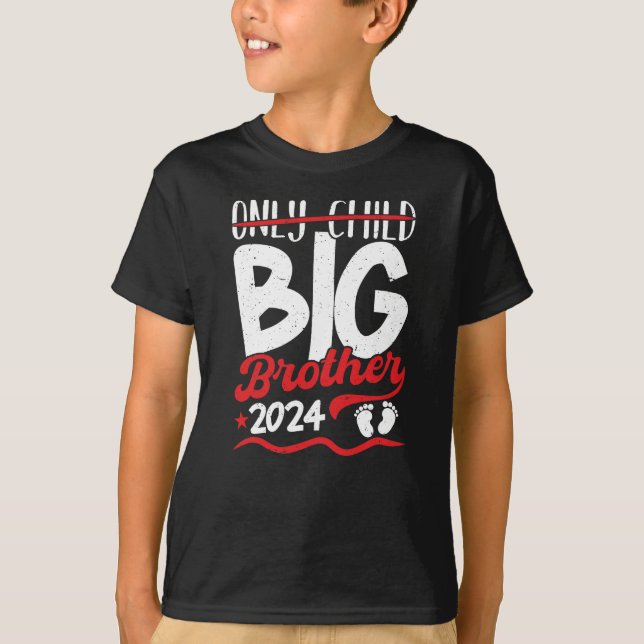 Endast Child Big Brother 2024 befordrades till sto T Shirt (Framsida)