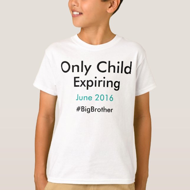 Endast Child Expiring #bigbror T Shirt (Framsida)