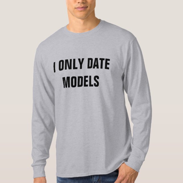 ENDAST DATMODELLER T SHIRT (Framsida)