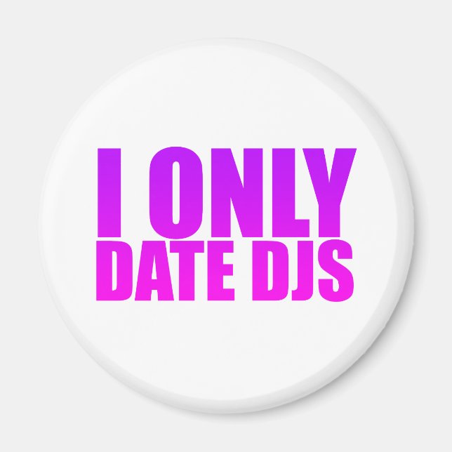 Endast datum DJs Magnet (Framsidan)