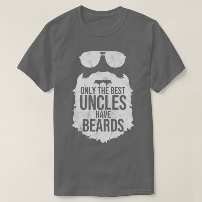 Endast de bästa kretsarna har skägg från Beard Äls T Shirt (Design framsida)
