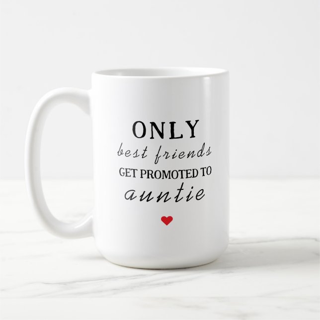 Endast de bästa vänner kan befordras till Auntie Kaffemugg (Vänster)