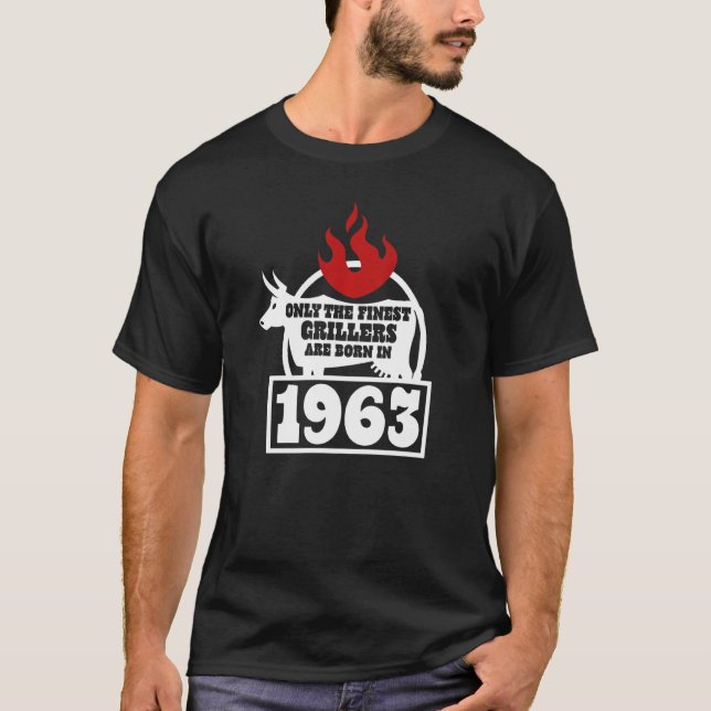 Endast de finaste galler lånas 1963 59 B T Shirt (Framsida)