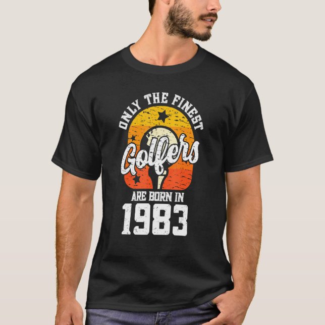 Endast de finaste Golfererna föds 1983 under Golfi T Shirt (Framsida)