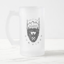 Endast de skäggiga överlever frostat ölglas