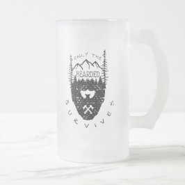Endast de skäggiga överlever frostat ölglas