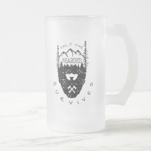 Endast de skäggiga överlever frostat ölglas