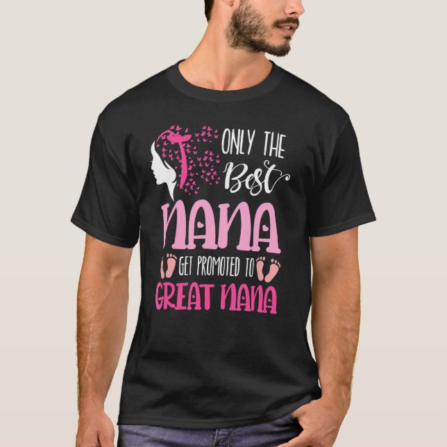 Endast den bästa Nana kan befordras till Underbare T Shirt (Framsida)