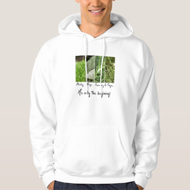 Endast den inledande hooded Sweatshirt (Framsida)