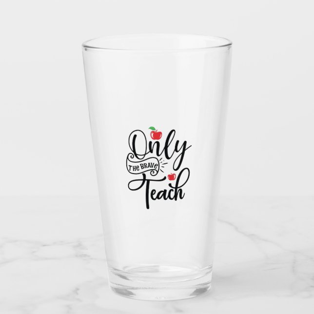 Endast den Modiga läraren Glaskopp (Framsida)