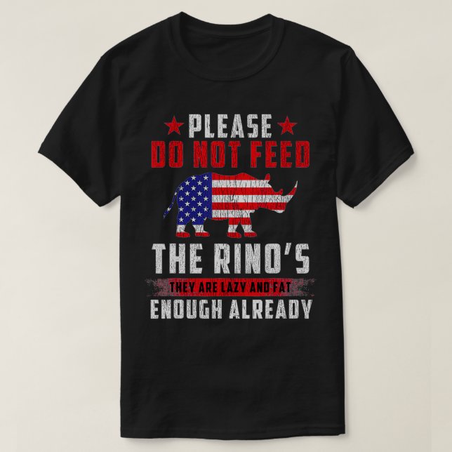 Endast denna underbara antiRINO-republikan i Namn T Shirt (Design framsida)