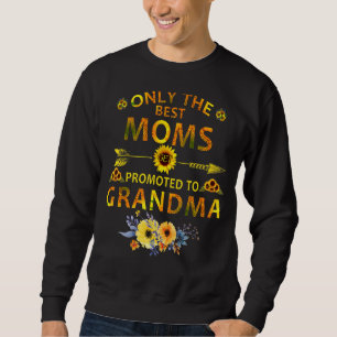 Endast det bästa Mammorna befordras till Grandma M Lång Ärmad Tröja