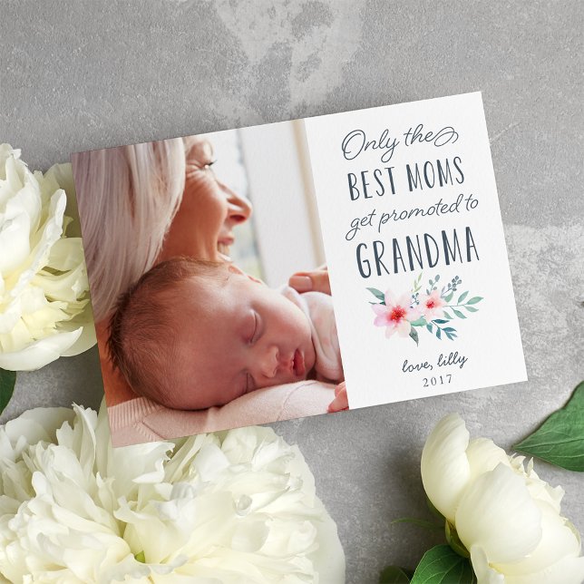 Endast det bästa Mammorna befordras till Grandma P Inbjudningar (Skapare uppladdad)