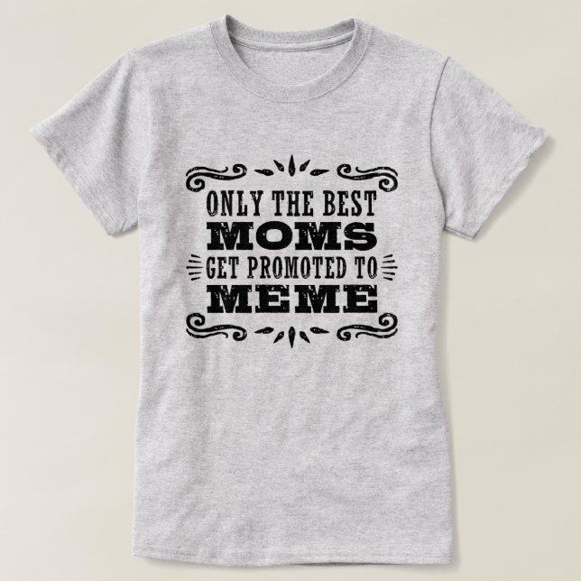 Endast det bästa Mammorna befordras till PM Tee (Design framsida)